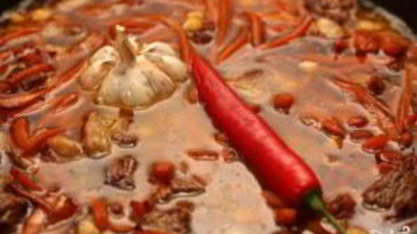 плов из баранины с нутом