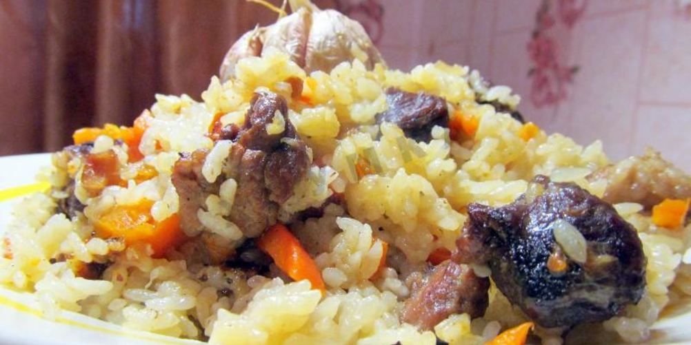 Рецепт плова из баранины в мультиварке