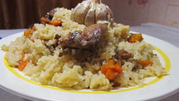 плов из баранины в мультиварке