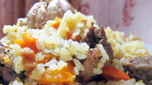 плов из баранины в мультиварке