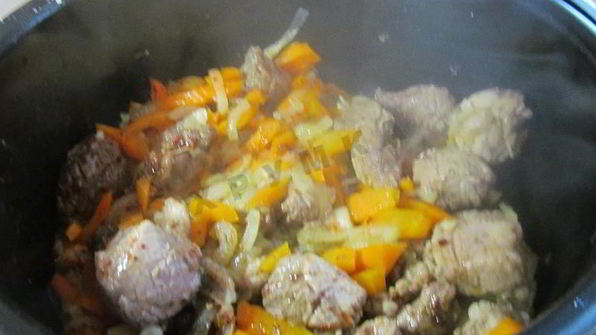 плов из баранины в мультиварке