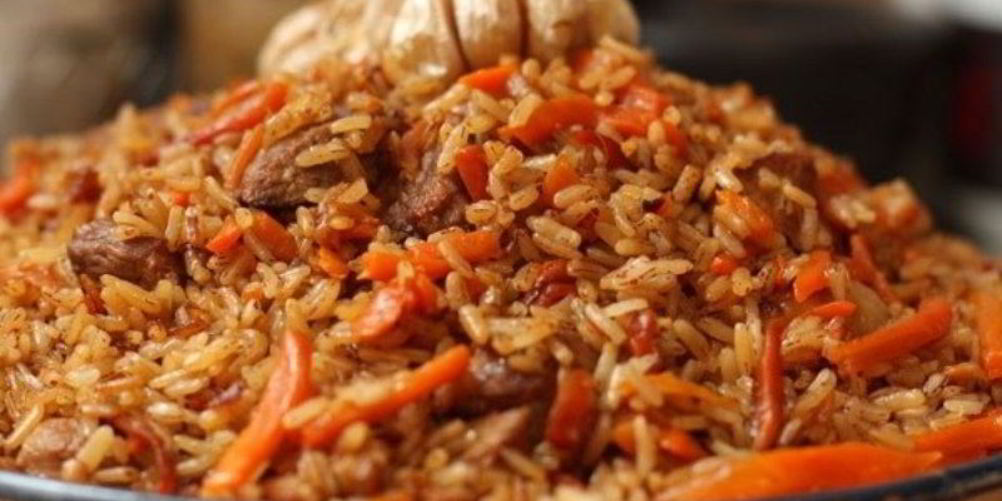 Рецепт плова из бурого риса со свининой