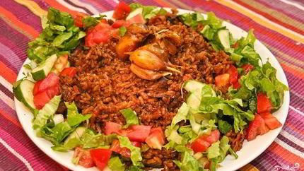 Плов из девзиры