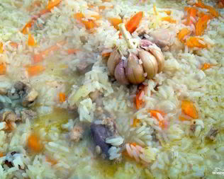 Плов из кролика