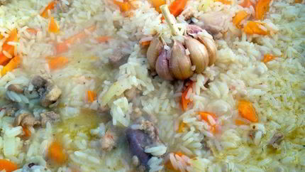 Плов из кролика