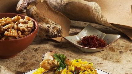 Плов из морепродуктов