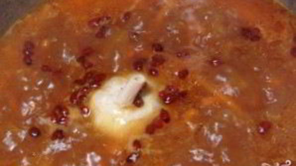 плов из пропаренного риса со свининой