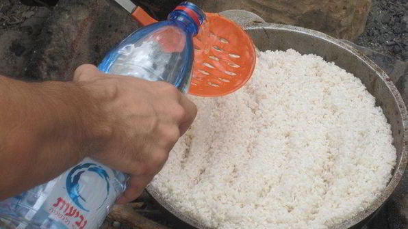 плов на костре