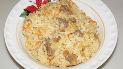 Плов на сковороде