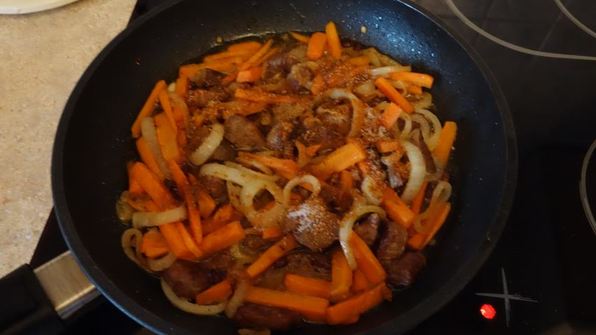 плов с чесноком