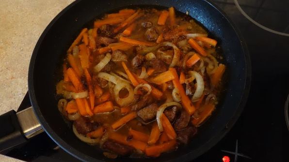 плов с чесноком