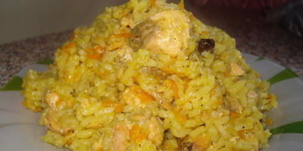 Рецепт плова с горбушей