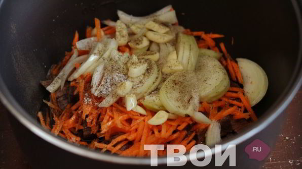 плов с говядиной в мультиварке