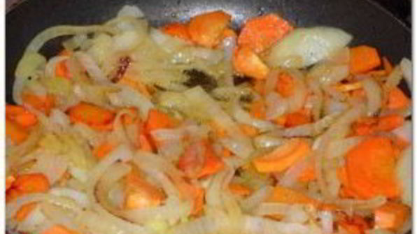 плов с грибами и курицей