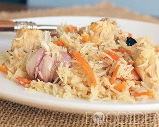 Плов с курицей