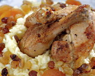 Плов с цыпленком