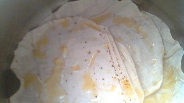 плов с тыквой , капченой рыбой и гранатом