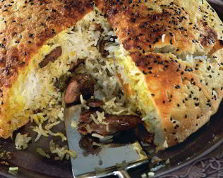 Плов с утиными потрохами