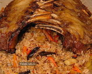 Плов с ягнятиной