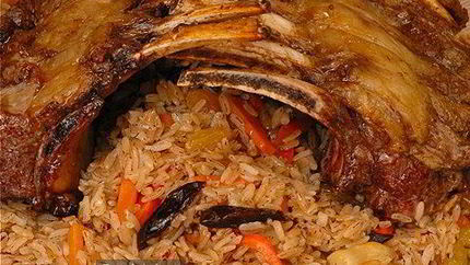 Плов с ягнятиной