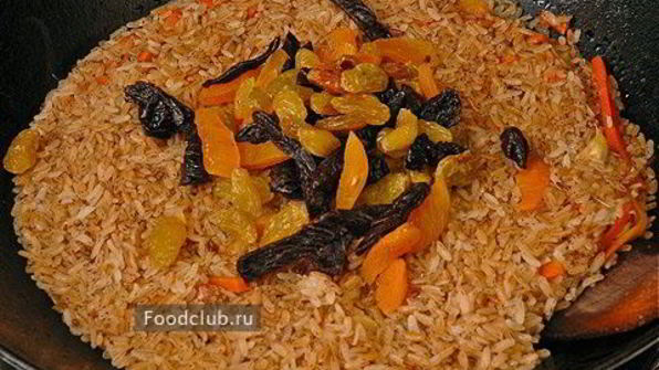 плов с ягнятиной