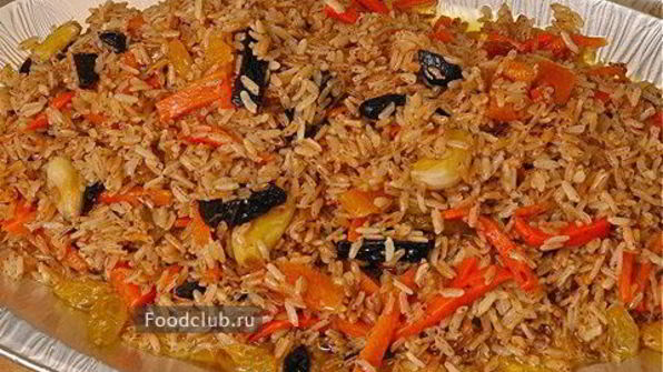 плов с ягнятиной