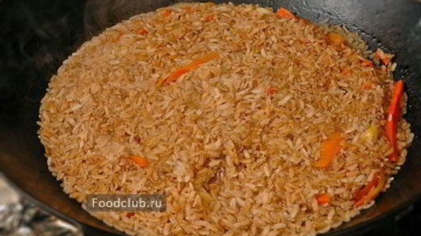 плов с ягнятиной