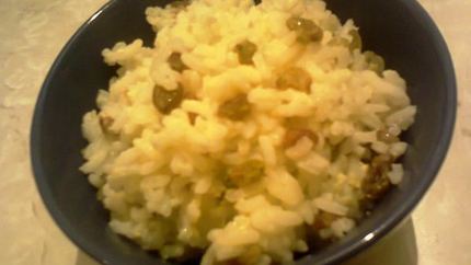 Плов с яйцом