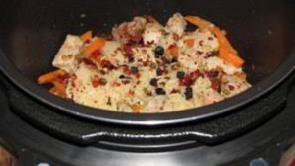 плов со свининой в скороварке