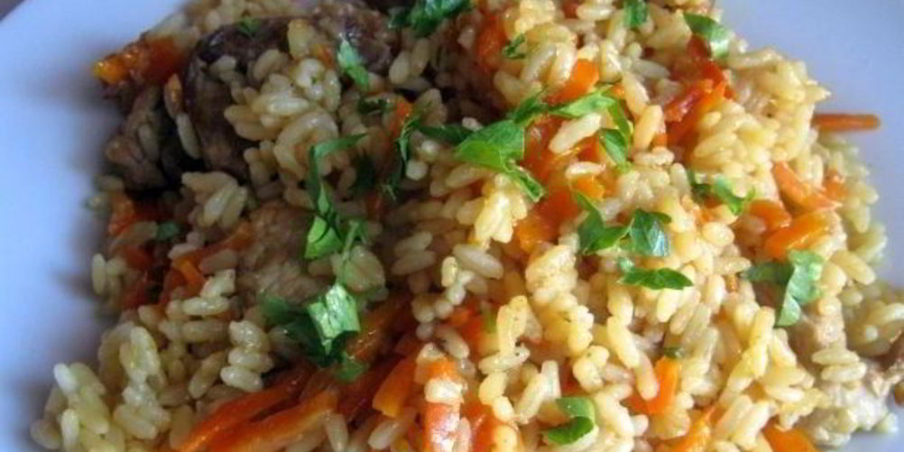 Рецепт плова со свининой