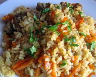 Плов со свининой