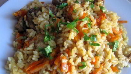 Плов со свининой