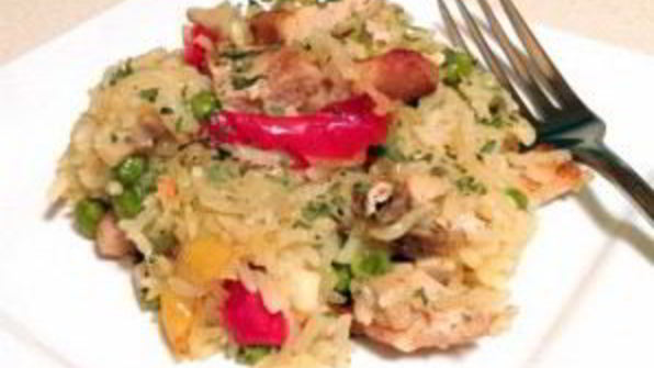 плов со свинины