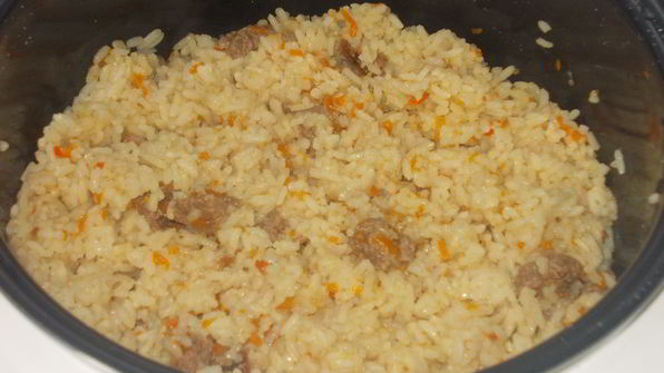 плов в мультиварке