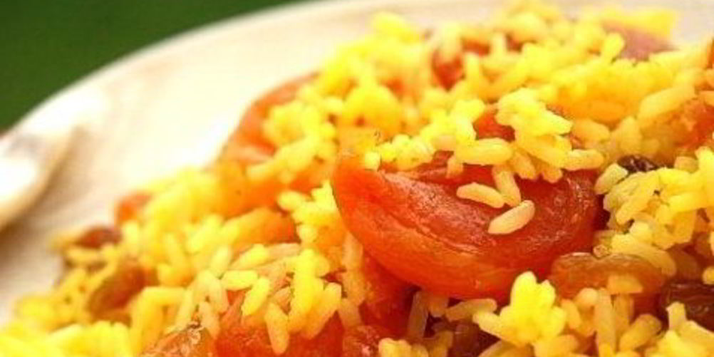 Рецепт сладкого плова с сухофруктами