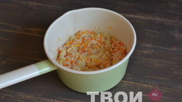 вегетарианский плов с нутом