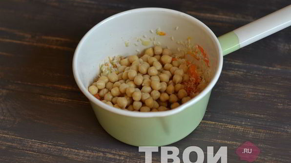 вегетарианский плов с нутом