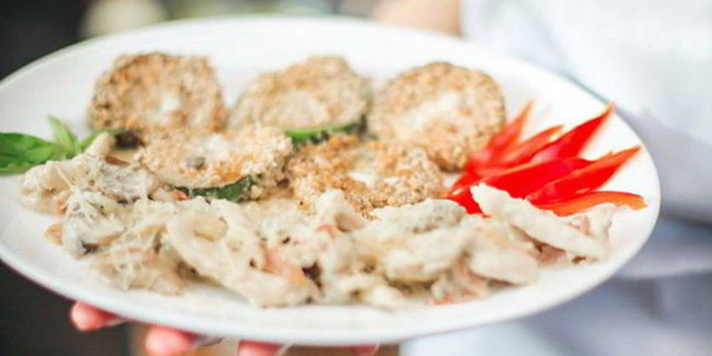 Рецепт фрикасе из курицы с цукини