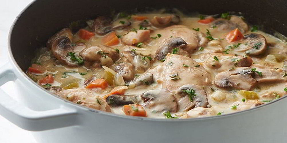 Рецепт фрикасе из курицы