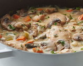 Фрикасе из курицы