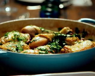 Фрикасе из цыпленка