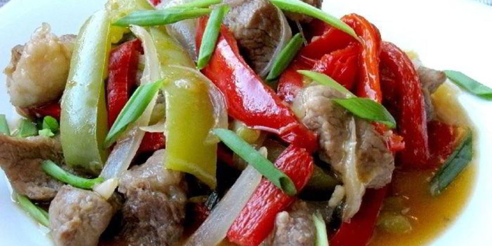 Рецепт кисла-сладкого рагу из свинины