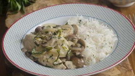 Куриное фрикасе