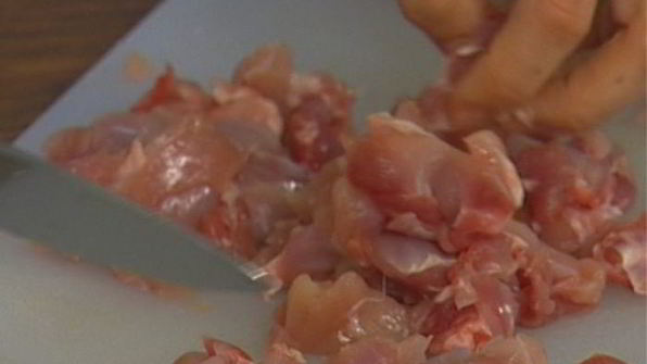 макароны с рагу из кролика