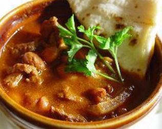 Мексиканское рагу из фарша и фасоли