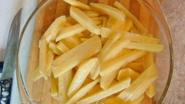 овощное рагу под белым соусом аллеманд