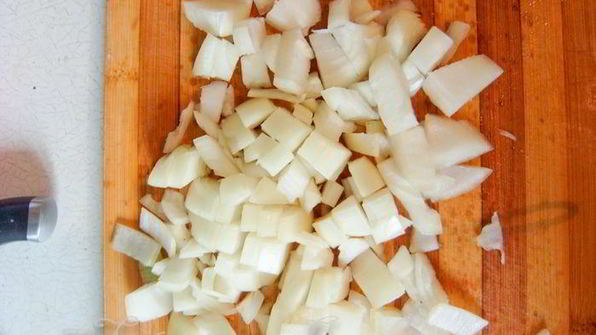 овощное рагу под белым соусом аллеманд