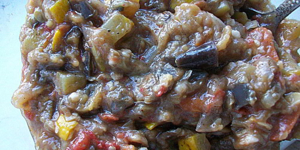 Рецепт овощного рагу с баклажанами и кабачками