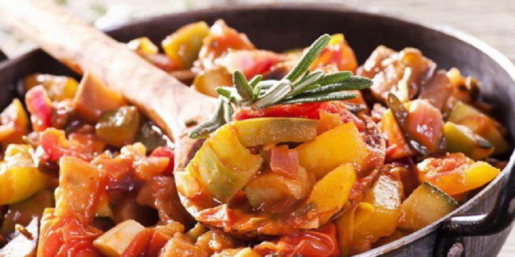 Рецепт овощного рагу с кабачками