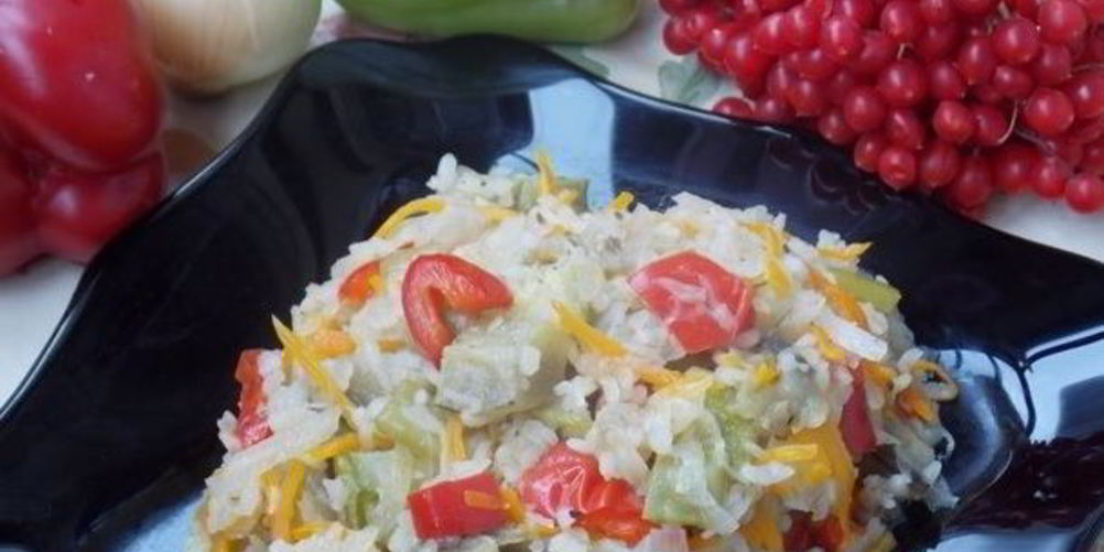 Рецепт овощного рагу с рисом